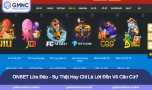 ONBET Lừa Đảo